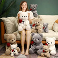 Hug Roses Teddy Bear